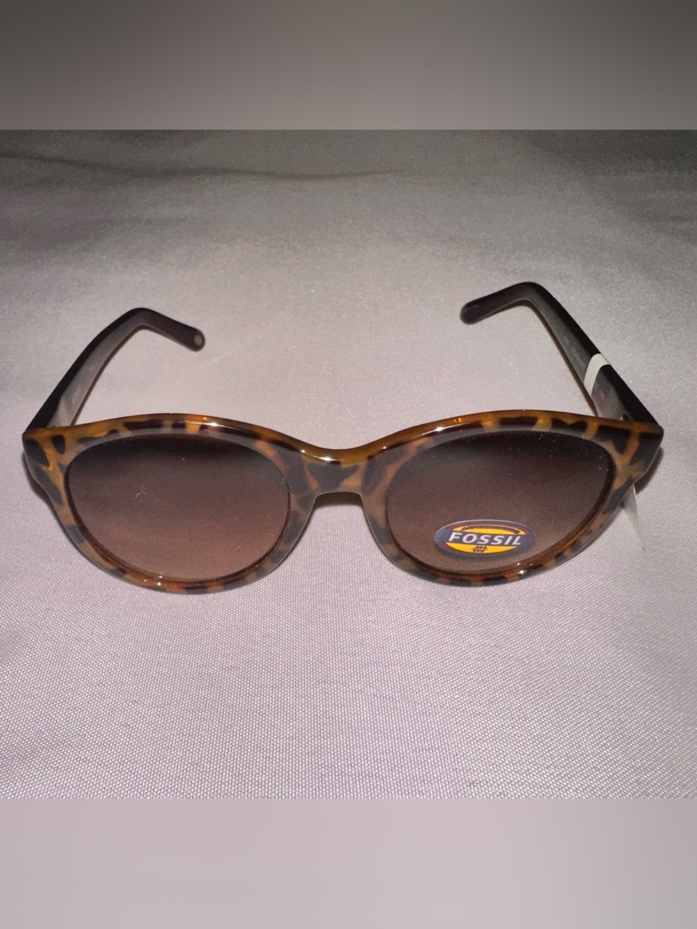 Fossil Women's Tortoiseshell Sunglasses with Brown Lenses